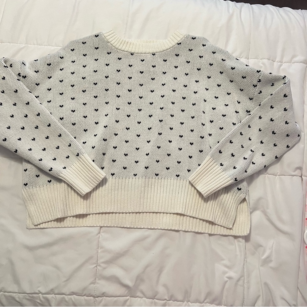 Francesca’s sweater hearts